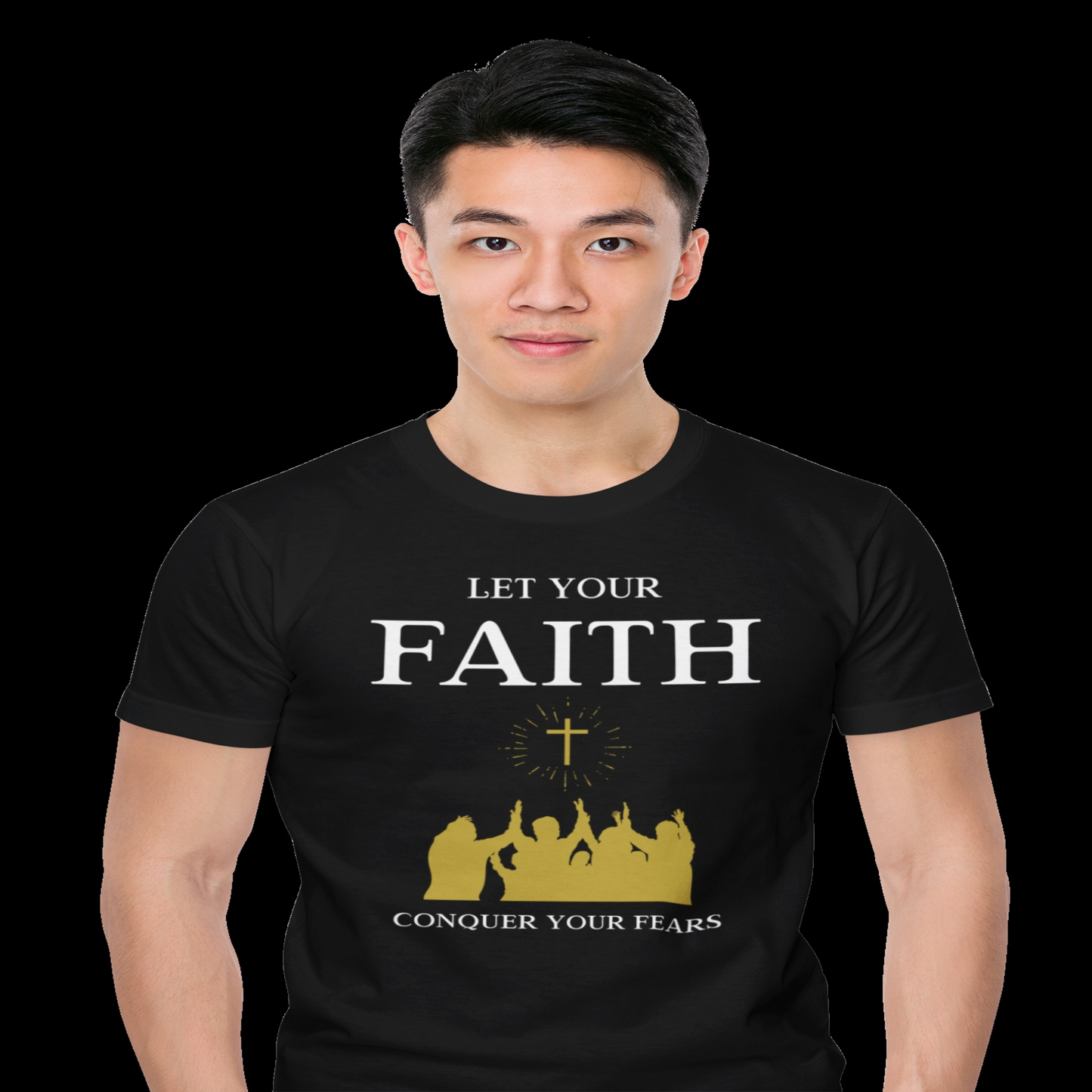 Faith Conquer Fears Tee