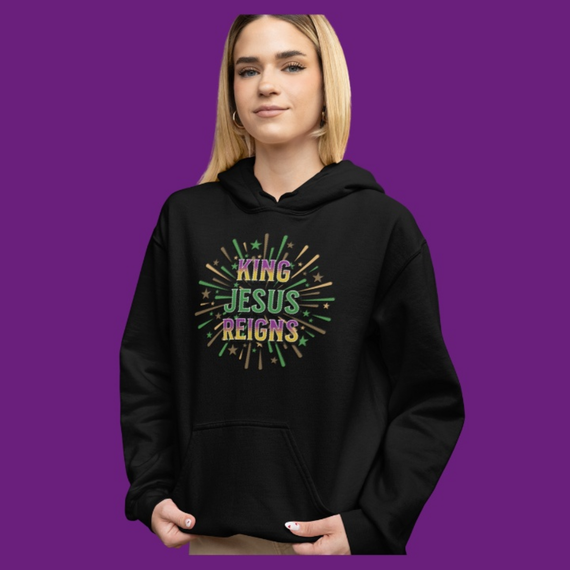 King Jesus Unisex Hoodie