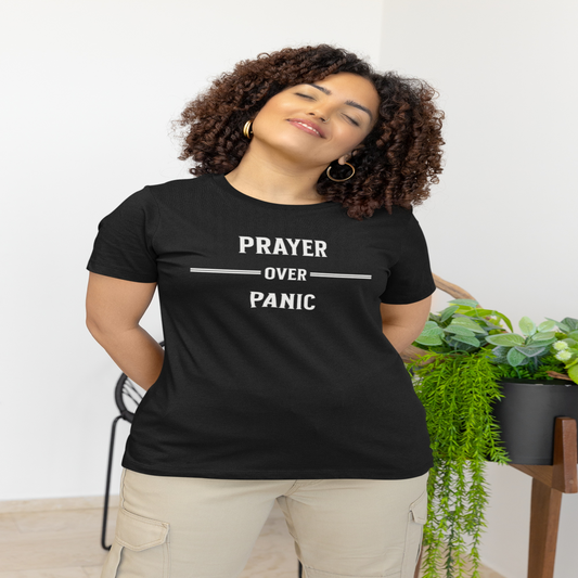 Prayer Over Panic Unisex Tee