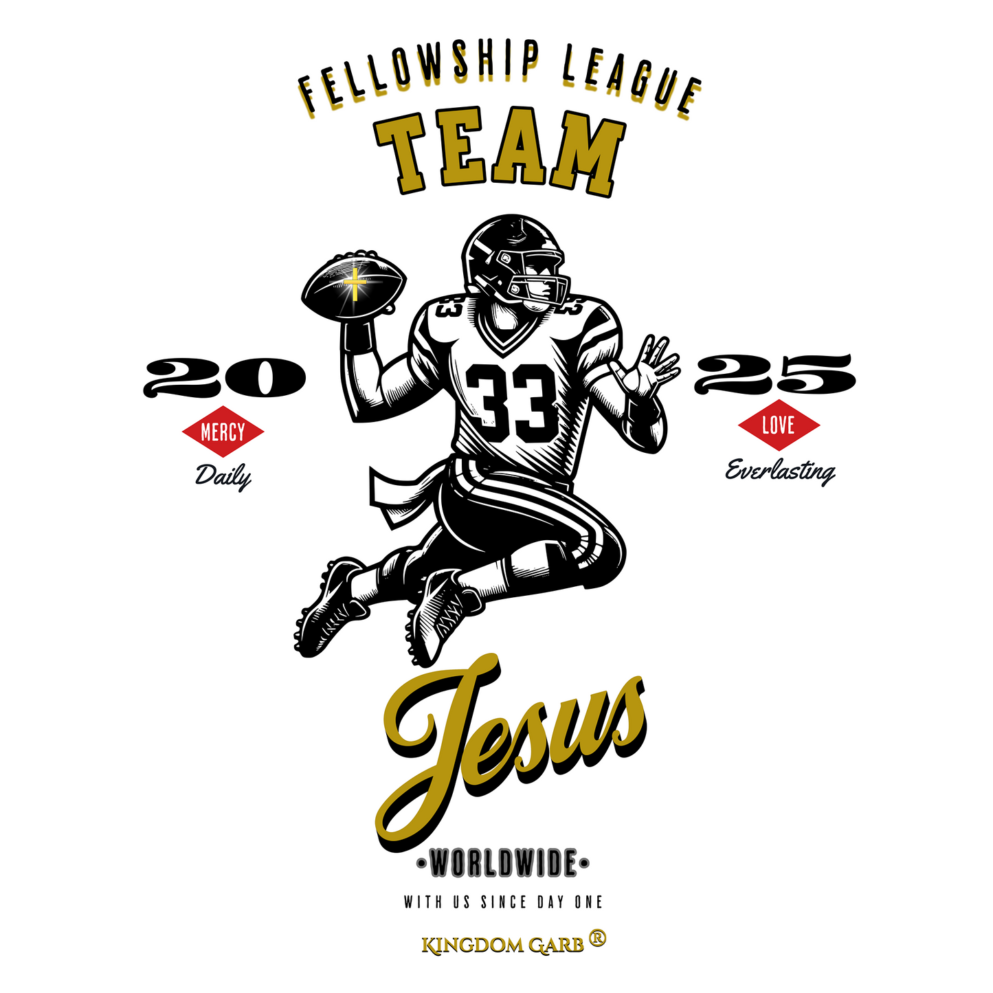 Team Jesus Hooded Tee