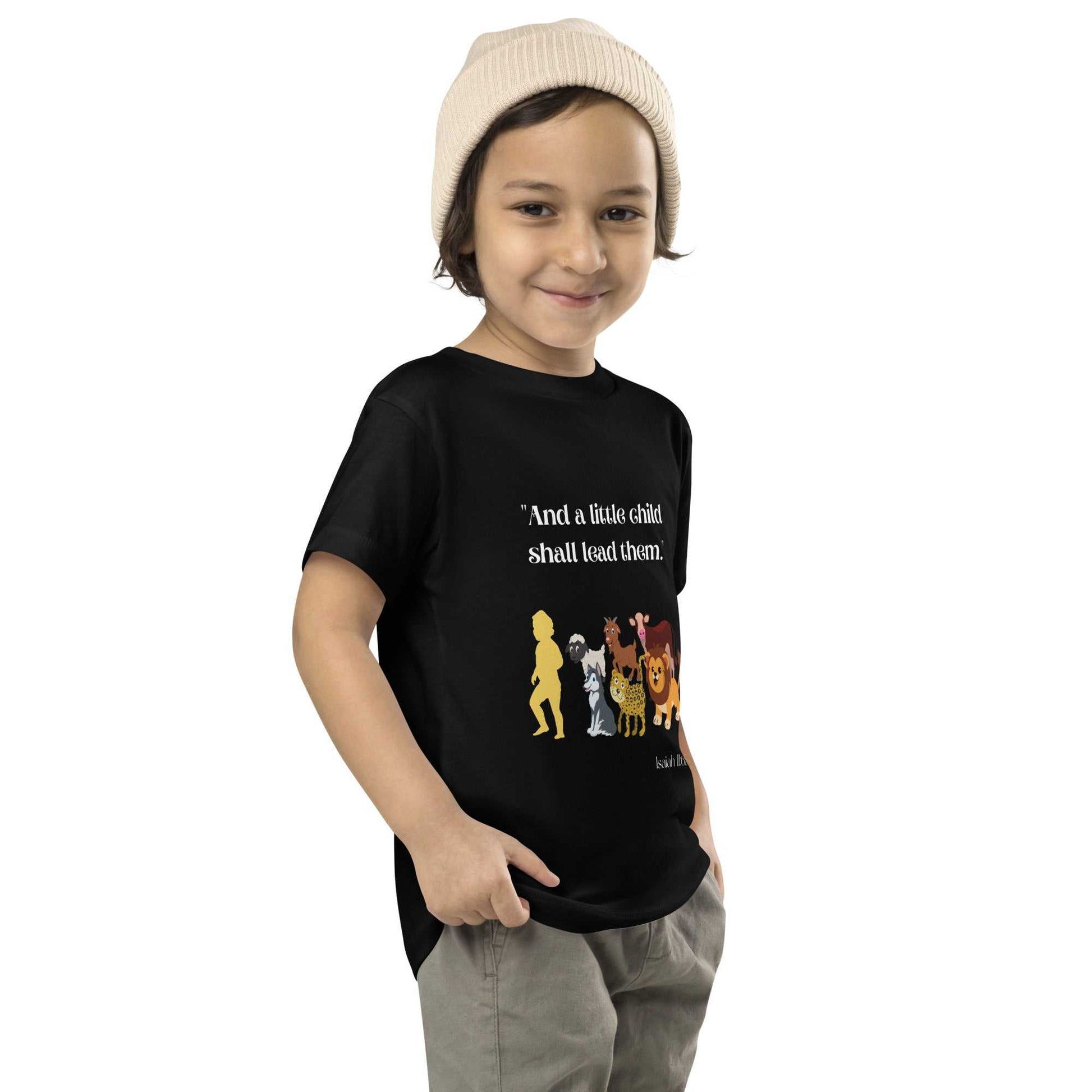 A Little Child Shall Lead Them Toddler Tee