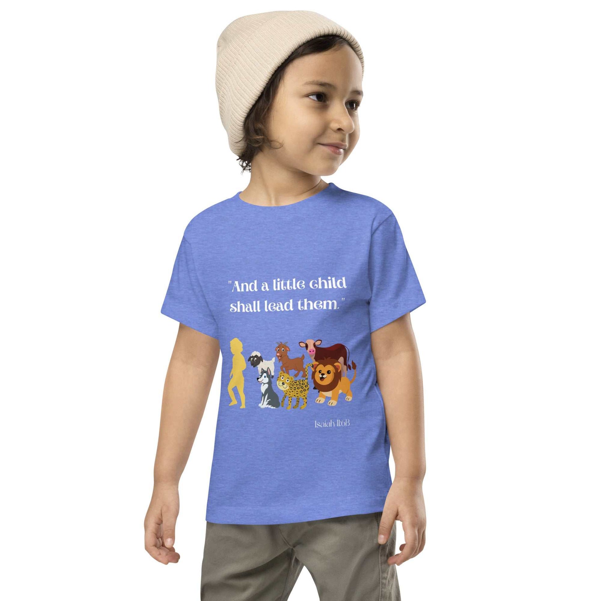 A Little Child Shall Lead Them Toddler Tee