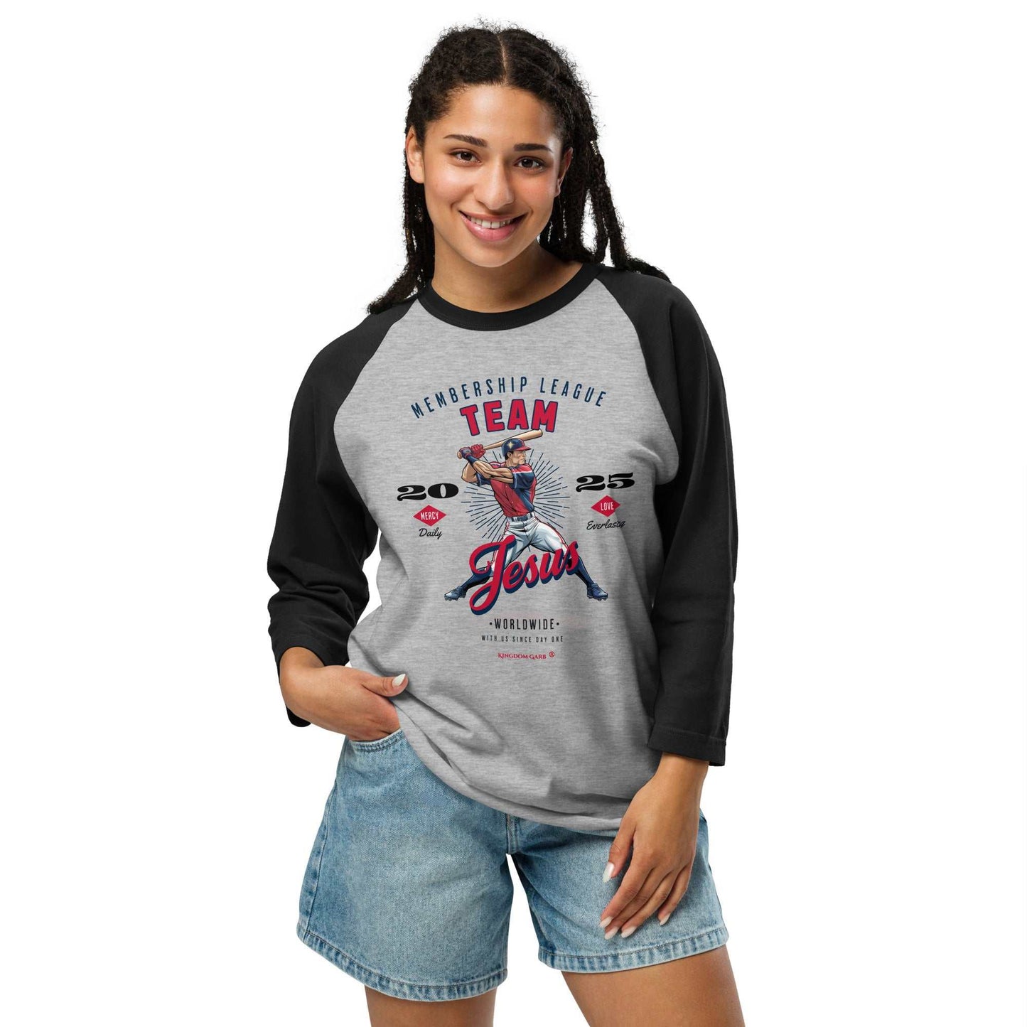 Team Jesus Raglan Tee