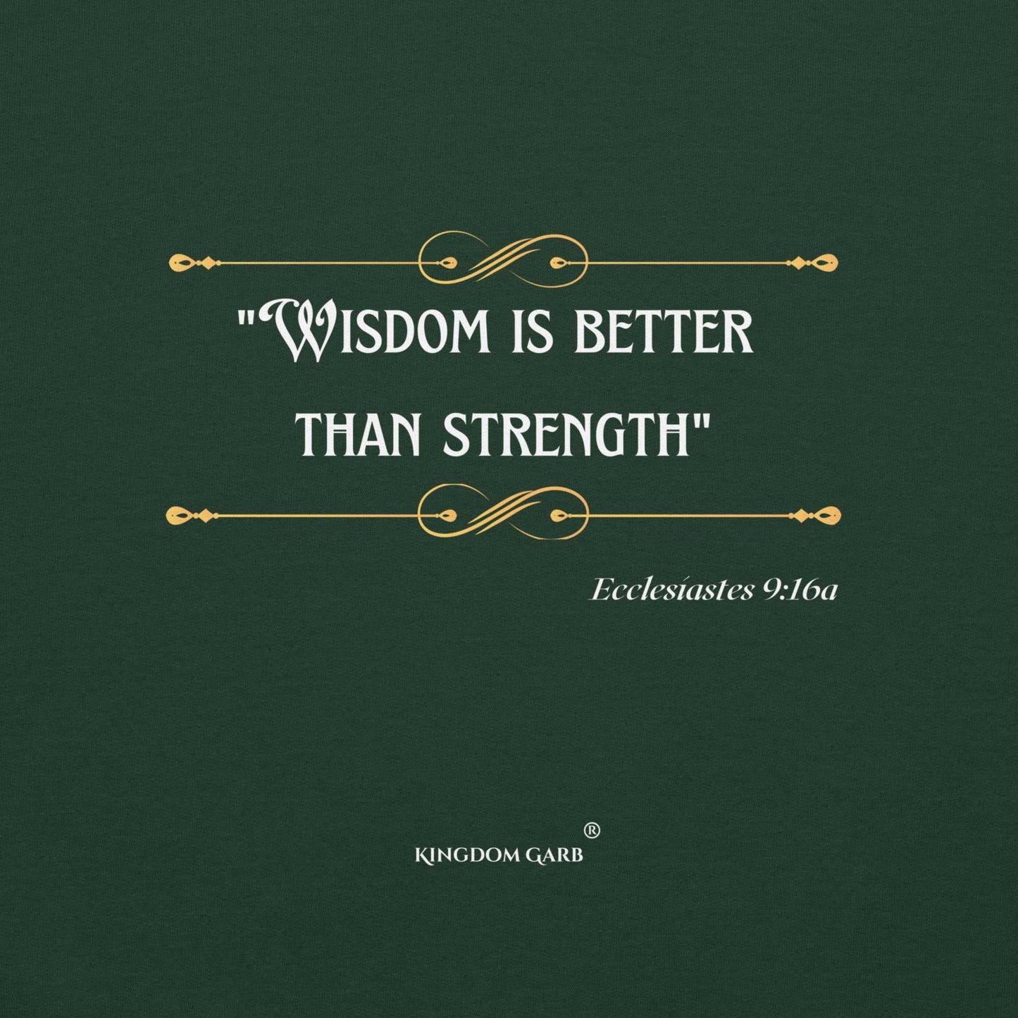 Wisdom Is Better Sweat