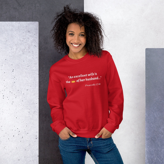 Excellent Wife Unisex Sweatshirt