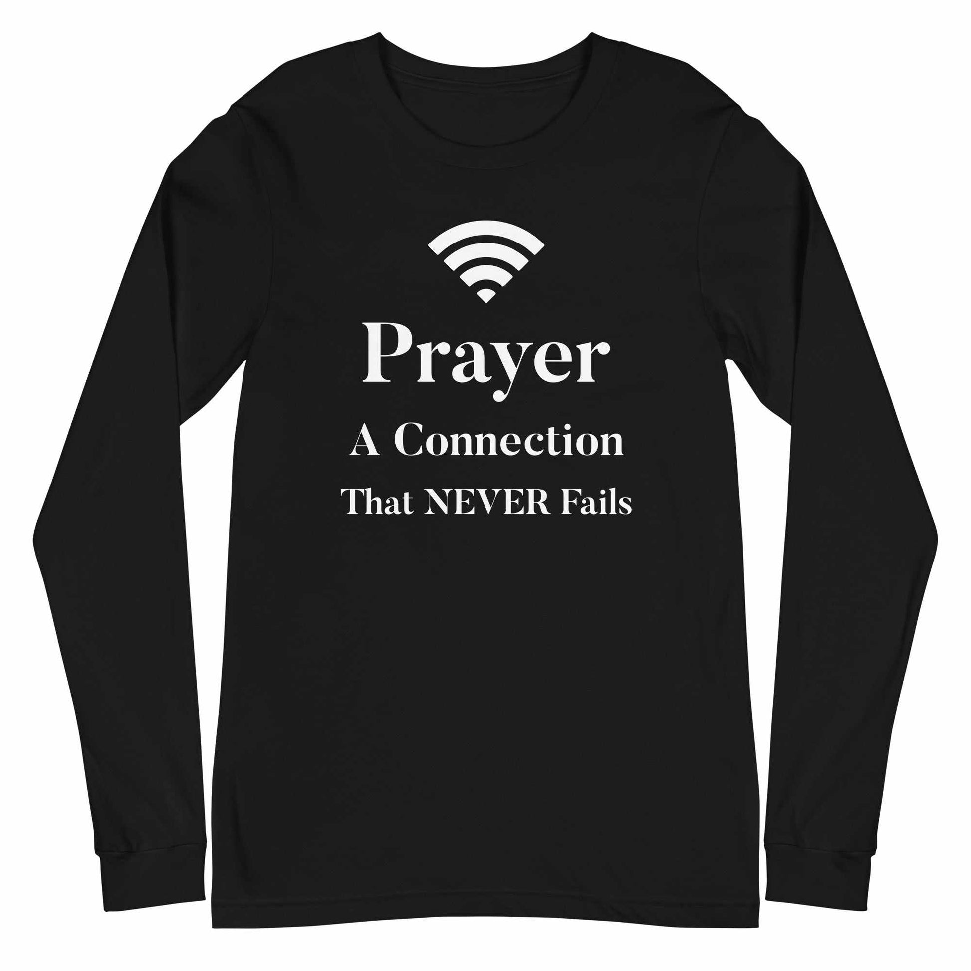 Prayer WiFi Unisex Long Sleeve Tee