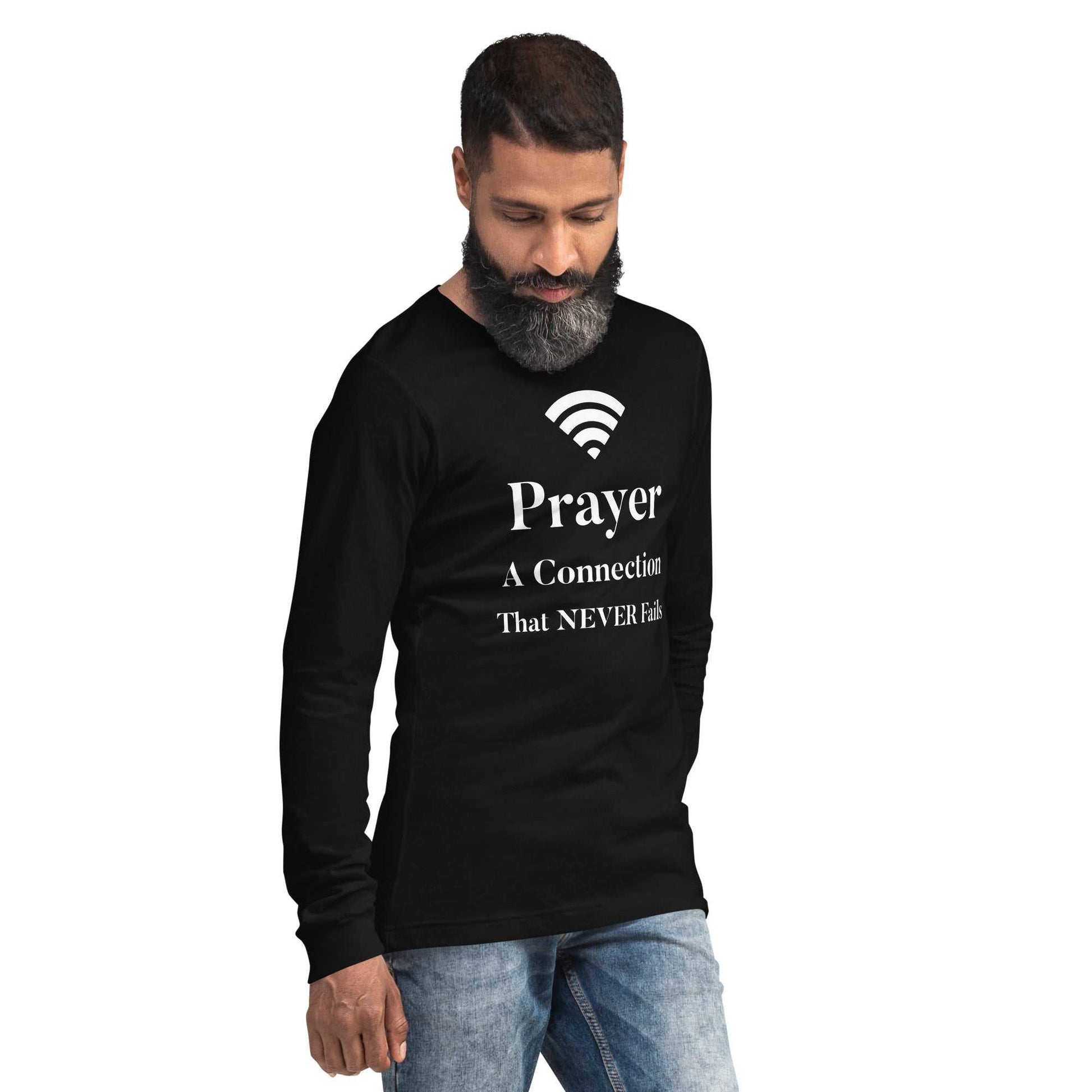 Prayer WiFi Unisex Long Sleeve Tee