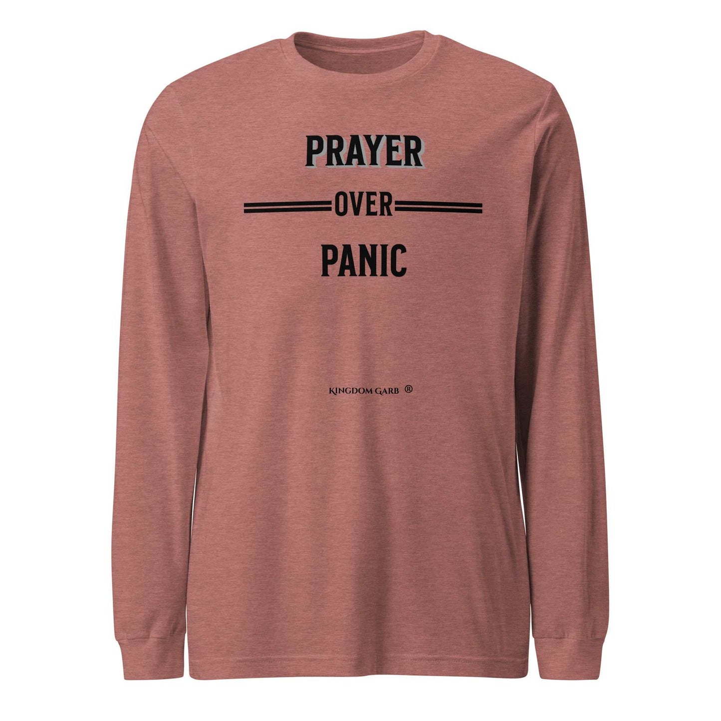 Prayer Over Panic LS Tee