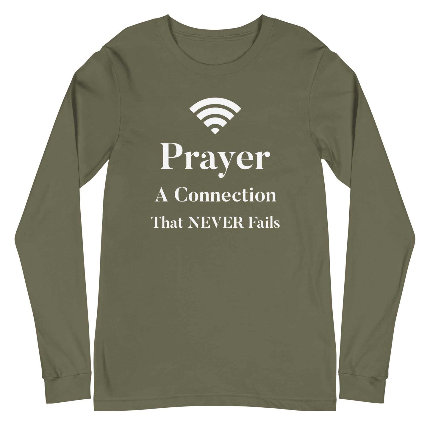 Prayer WiFi Unisex Long Sleeve Tee