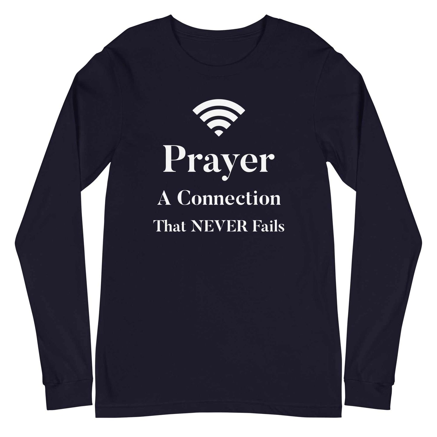 Prayer WiFi Unisex Long Sleeve Tee