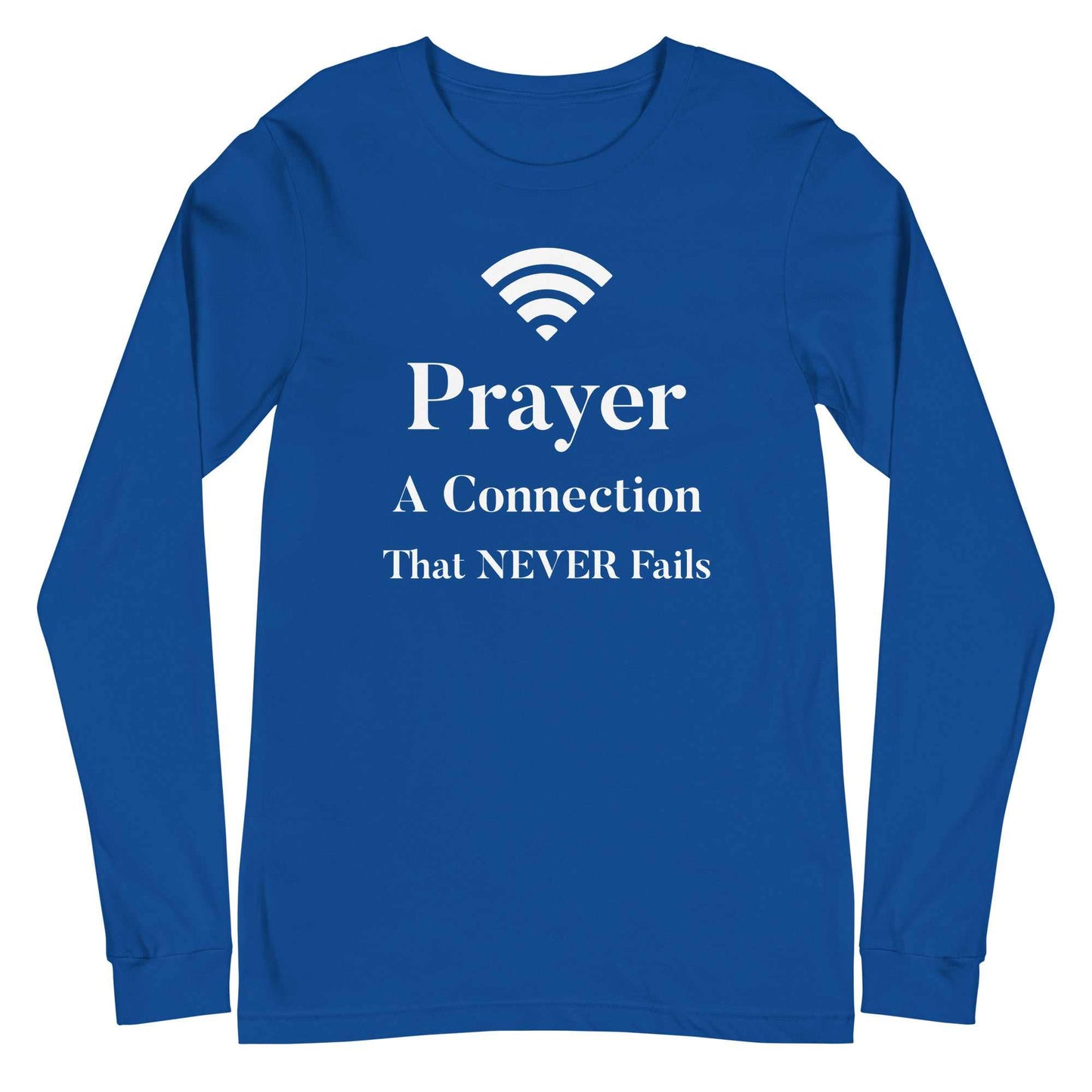 Prayer WiFi Unisex Long Sleeve Tee