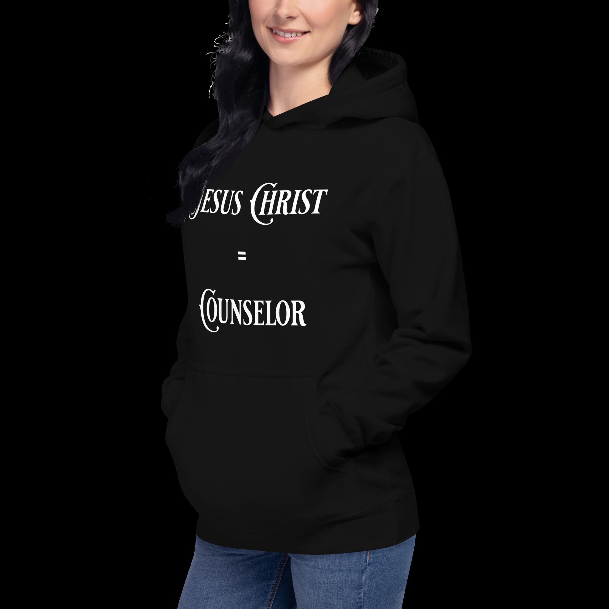 Jesus Christ Equals Counselor Unisex Hoodie