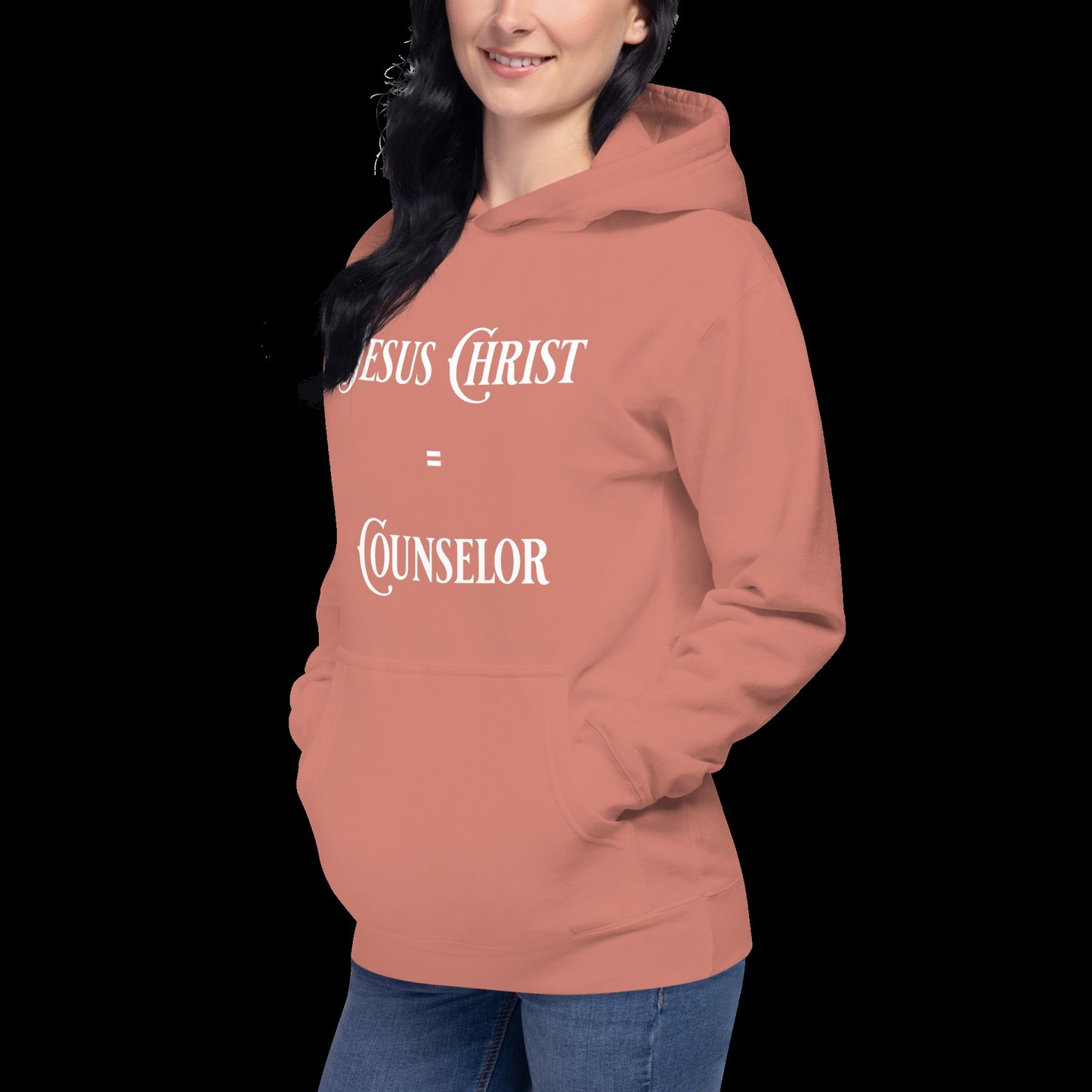 Jesus Christ Equals Counselor Unisex Hoodie