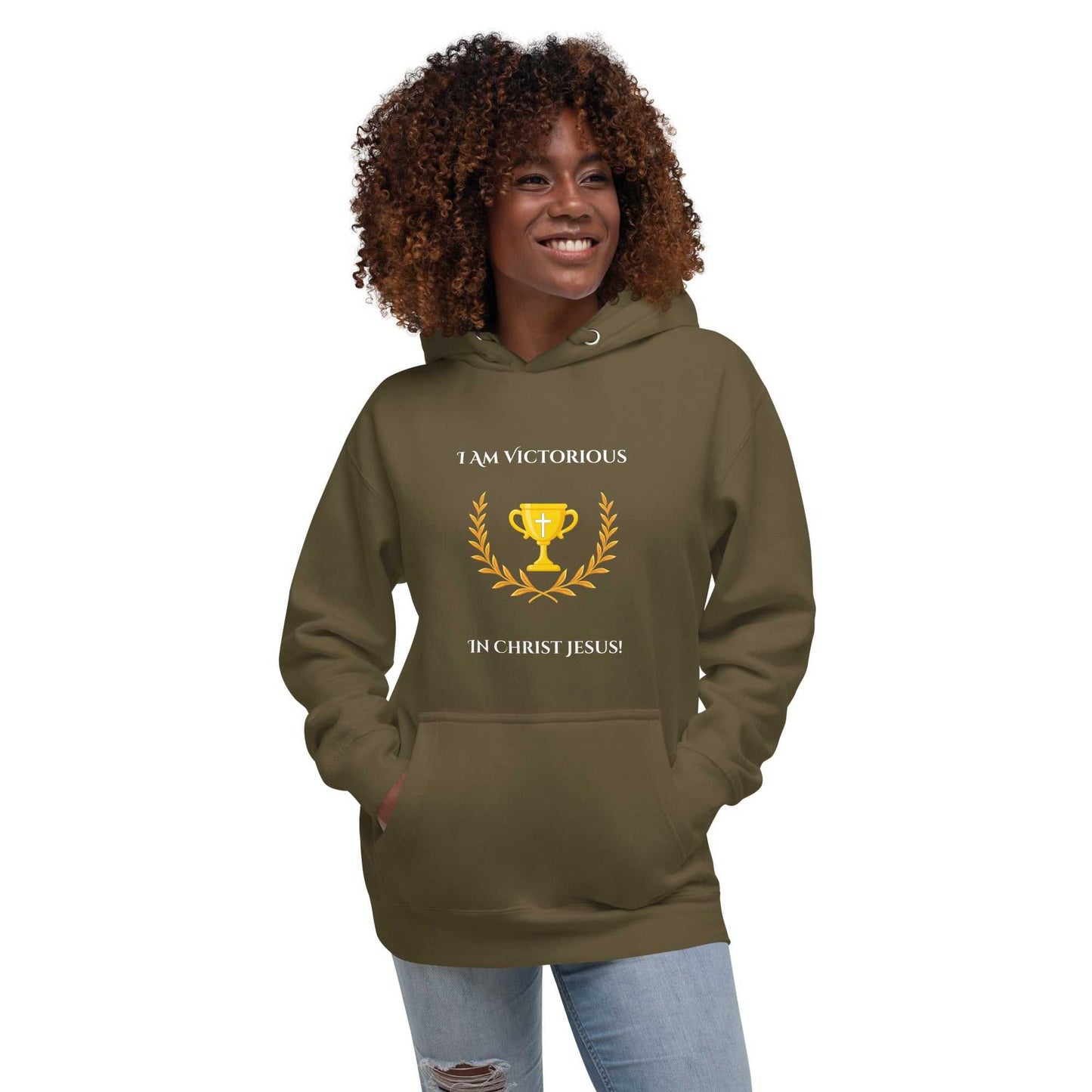 Victorious In Christ Unisex Hoodie