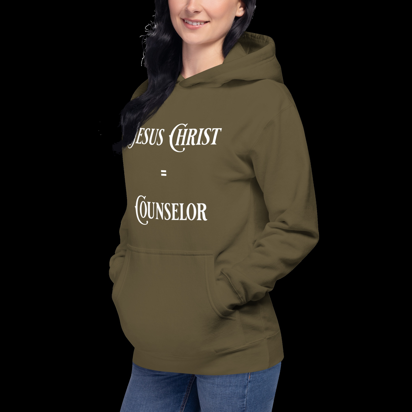 Jesus Christ Equals Counselor Unisex Hoodie