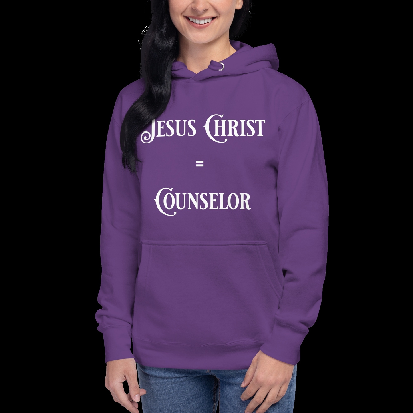 Jesus Christ Equals Counselor Unisex Hoodie