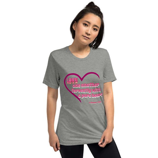 Love One Another Fervently Unisex Tee