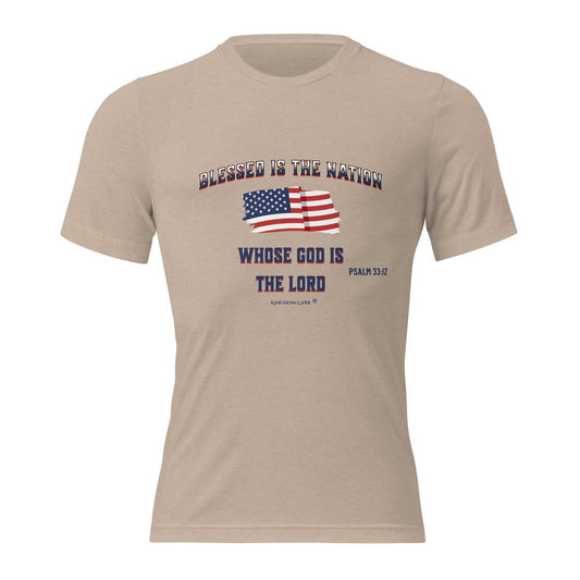 Blessed Is The Nation Tee