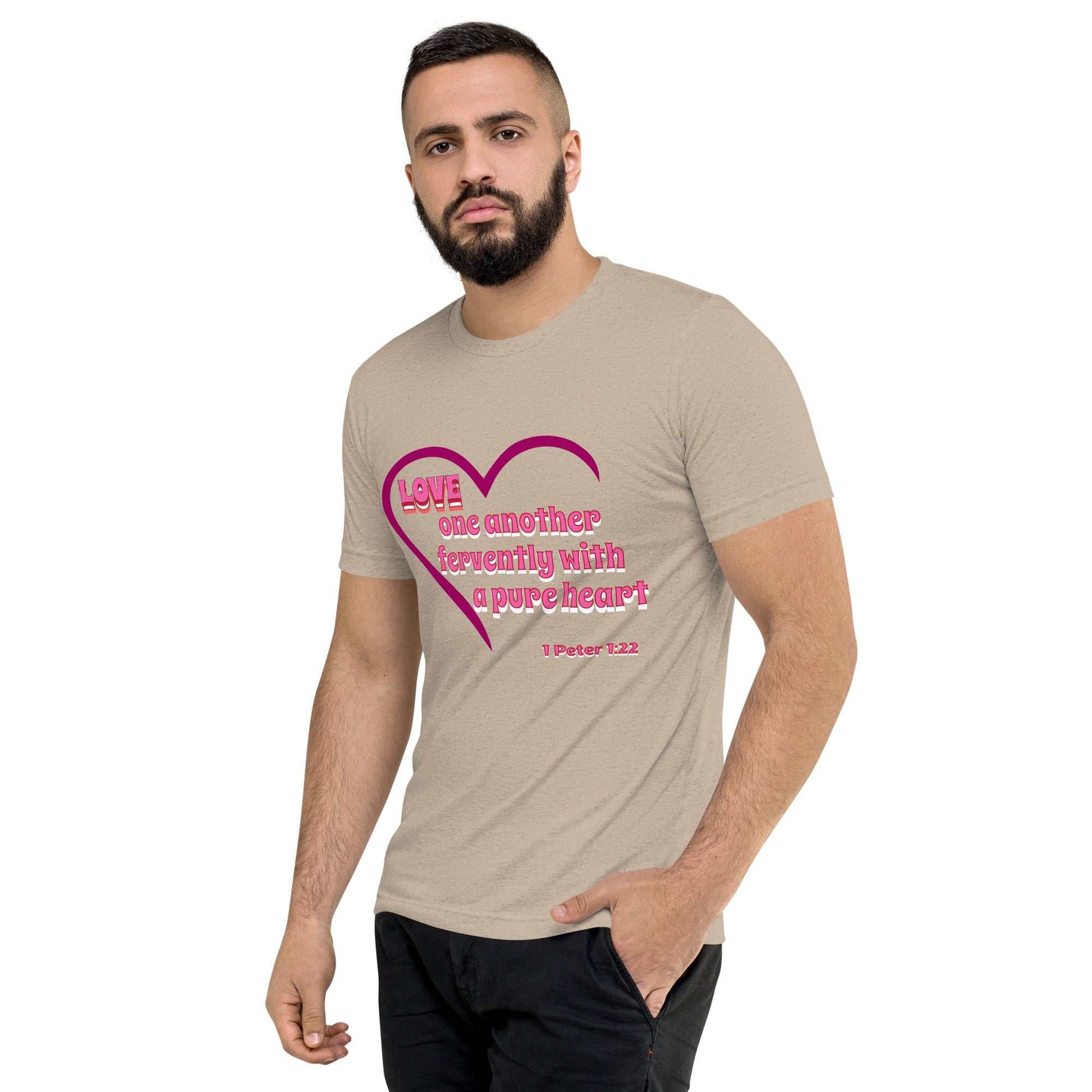 Love One Another Fervently Unisex Tee